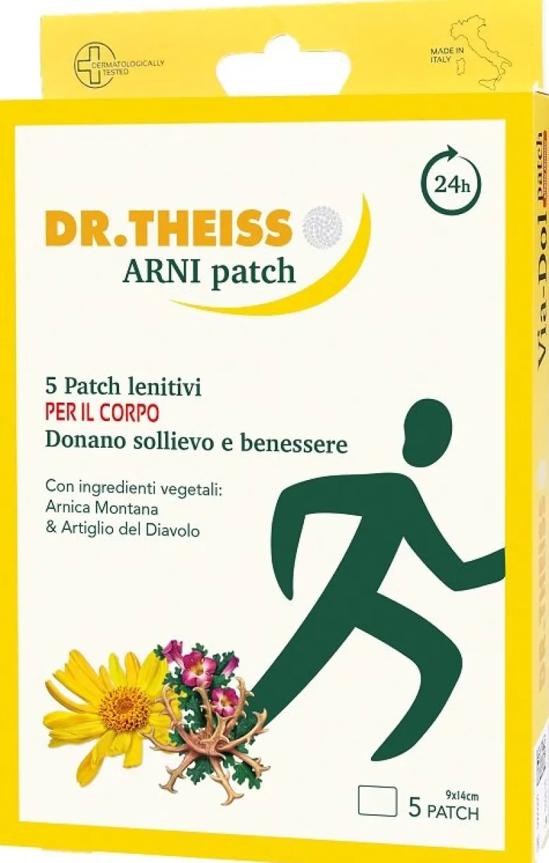Dr Theiss Arni Patch Lenitivi Corpo 5 Pezzi