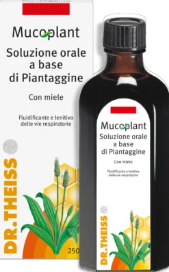 Dr Theiss Mucoplant Sciroppo alla Piantaggine 250 ml
