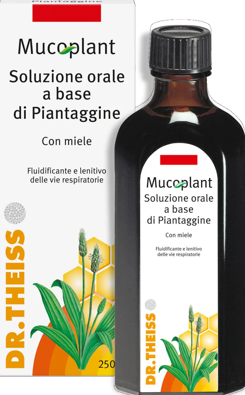Dr Theiss Mucoplant Sciroppo alla Piantaggine 250 ml