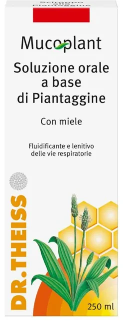 Dr Theiss Mucoplant Sciroppo alla Piantaggine 250 ml