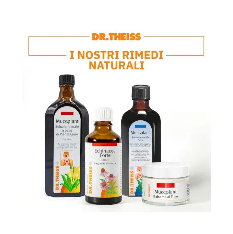 Dr Theiss Mucoplant Sciroppo alla Piantaggine 250 ml