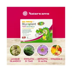 Dr Theiss Mucoplant Tuss Kids Lecca Lecca allevia la tosse 6 pezzi