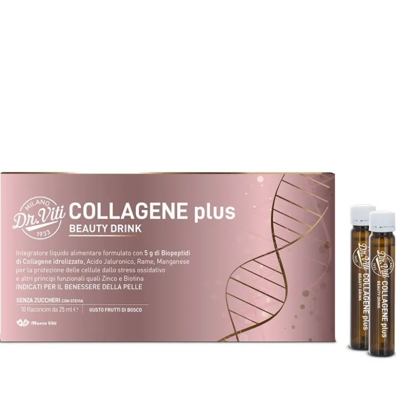 Dr Viti Collagene Plus Beauty Drink 10x25ml Integratore