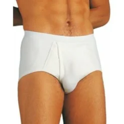 Dualsan Slip Uomo Contenitivo TG 3 colore bianco