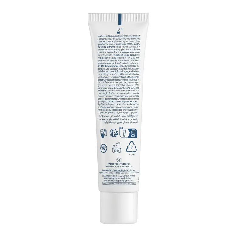 Ducray Kelual Ds Crema Lenitiva Viso Anti-squame 40ml