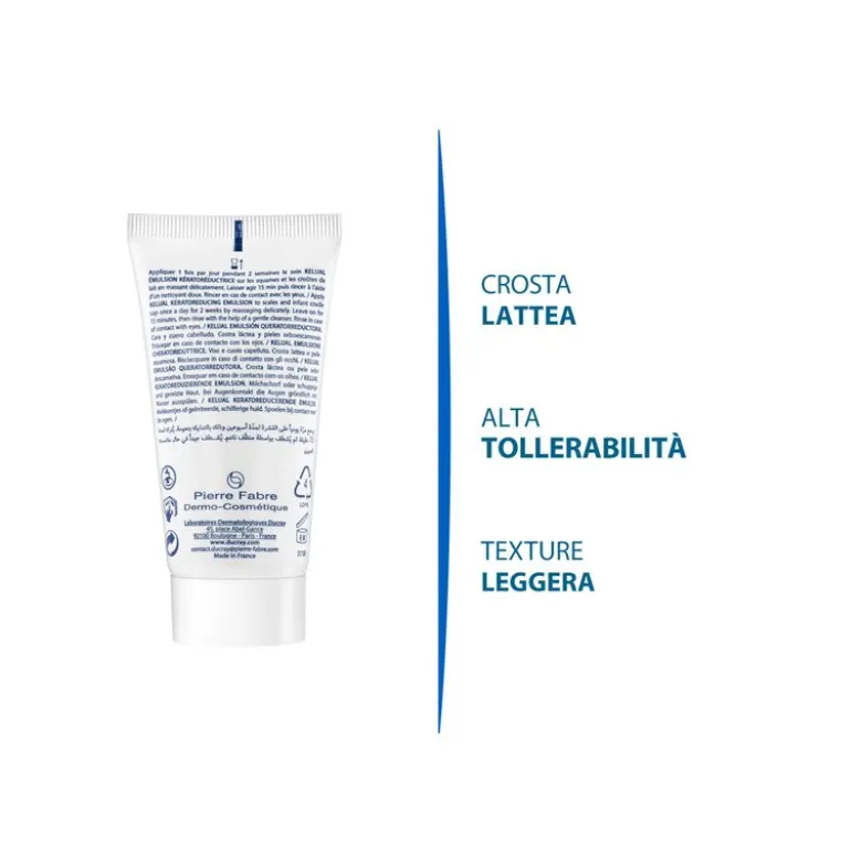 Ducray Kelual Emulsione viso e cuoio capelluto 50ml