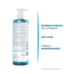 Ducray Keracnyl Gel detergente - pelle grassa a tendenza acneica 400ml