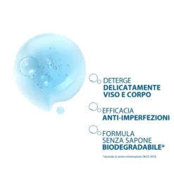 Ducray Keracnyl Gel detergente pelle grassa a tendenza acneica 200ml