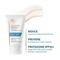Ducray Melascreen Crema Anti-Macchie Protettiva 50ml SPF50+