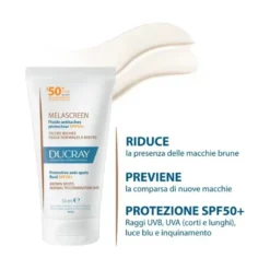 Ducray Melascreen Fluido anti-macchie protettivo SPF50+ Solare protezione molto alta 50 ml