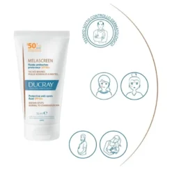 Ducray Melascreen Fluido anti-macchie protettivo SPF50+ Solare protezione molto alta 50 ml