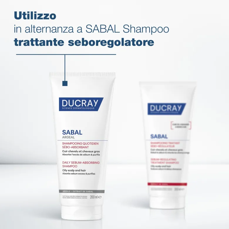 Ducray Sabal Shampoo Trattante Seboriduttore 200ml