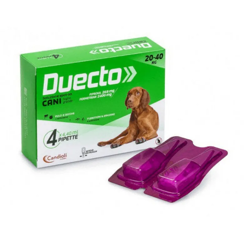 Duecto Spot On 4 Pipette Cani 20/40kg