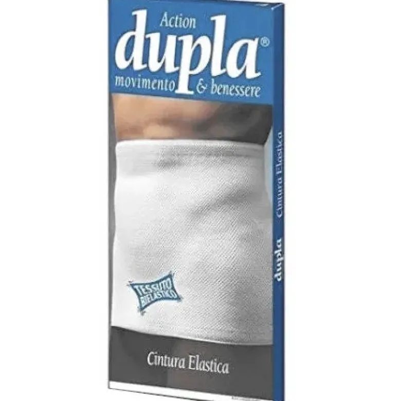 Dupla Cintura Elastica Colore Bluette
