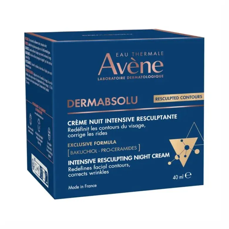 Eau Thermale Avene Dermabsolu Crema Notte Intensiva Rimodellante Anti-Età 40ml