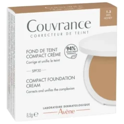 Eau Thermale Avène Couvrance Fondotinta Compatto In Crema Miele