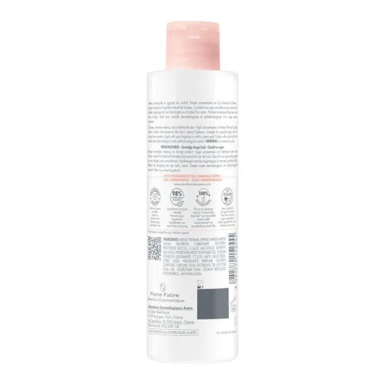 Eau Thermale Avène Les Essentiels Latte Detergente Pelle Sensibile/Secca 200ml