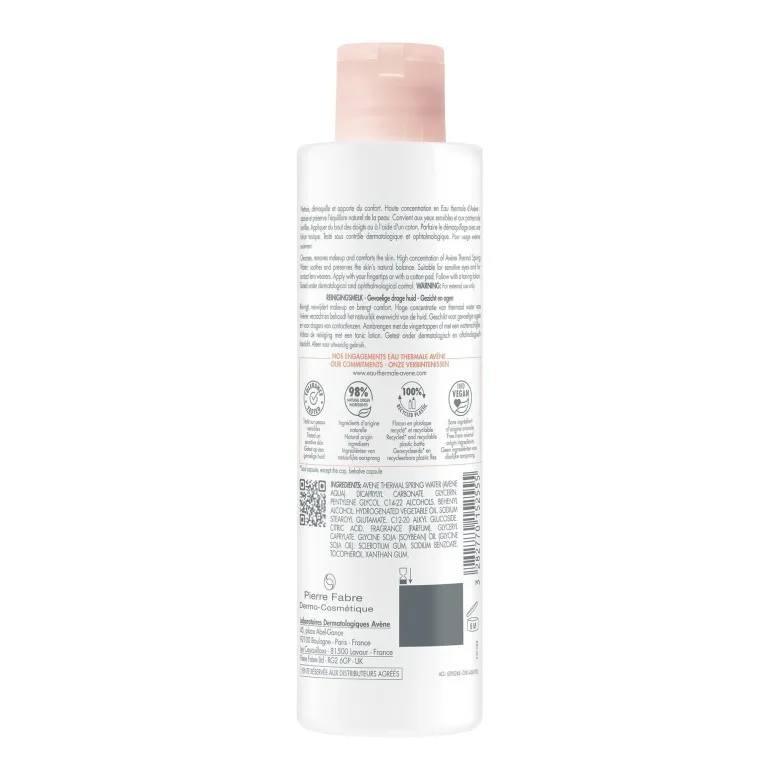 Eau Thermale Avène Les Essentiels Latte Detergente Pelle Sensibile/Secca 200ml