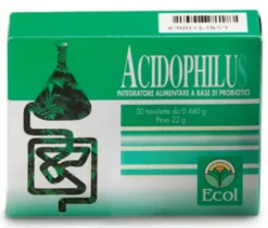 Ecol Acidophilus Integratore Probiotici 50 tavolette