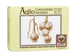 Ecol Aglio Conc. Inodore per il benessere dell'organismo 50 Tavolette