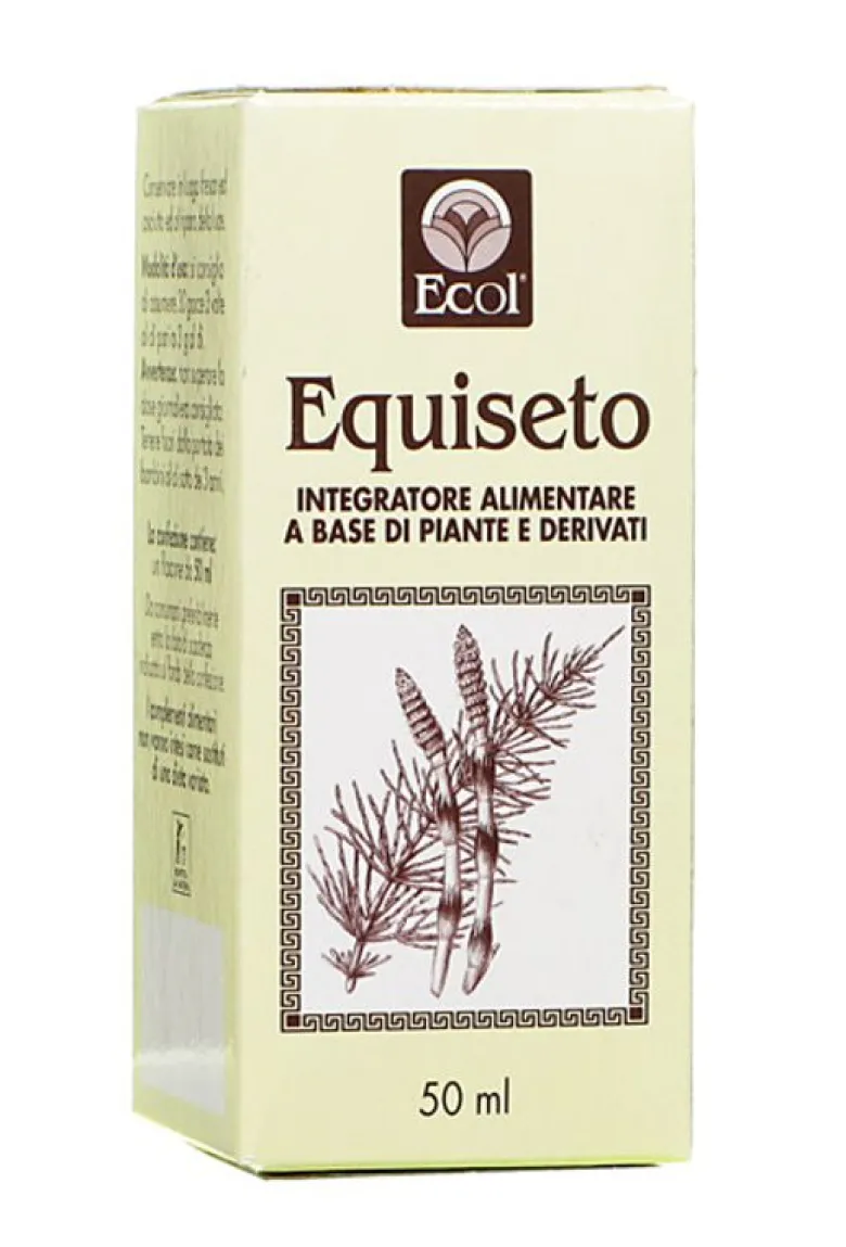 Ecol Equiseto mantiene le fisiologiche funzioni dell'organismo Estratto analcolico 50ml