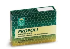 Ecol Propoli estratto puro 50% raffreddore e mal di gola 50 tavolette