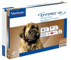 Effipro Antiparassitario per cani dai 40-60Kg 4 pipette