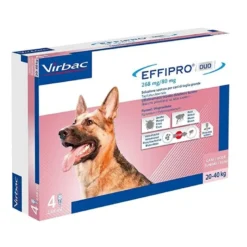 Effipro Duo Antiparassitario per cani dai 20-40Kg 4 pipette