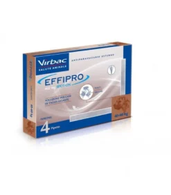 Effipro Spot-on 402mg Antiparassitario per cani taglia grande 40-60kg 4 pipette