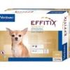 Effitix Spot-On Soluzione 24 Pipette 0.44ml 26,8mg+240mg Cani Da 1,5 A 4kg