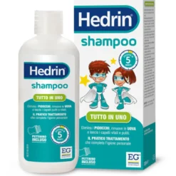 EG Hedrin Shampoo Tutto in uno Trattamento antipediculosi 200ml