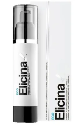 Elicina eco crema viso cura gli inestetismi della pelle a base di bava naturale di lumaca 50ml