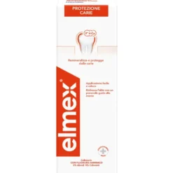 Elmex Collutorio Protezione Carie con fluoruro amminico remineralizza e protegge dalla carie 400ml