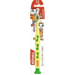 Elmex spazzolino educativo morbido 3-6 anni 1 pezzo colori assortiti