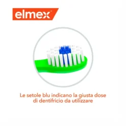 Elmex spazzolino educativo morbido 3-6 anni 1 pezzo colori assortiti