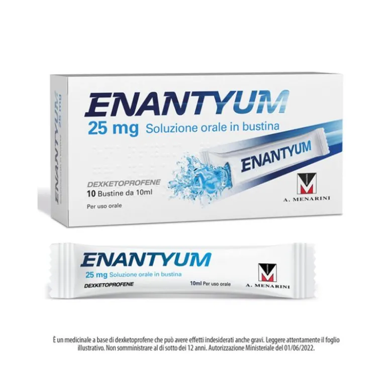 Enantyum 25mg soluzione orale 10 bustine