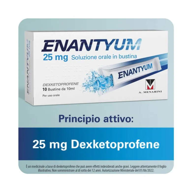 Enantyum 25mg soluzione orale 10 bustine