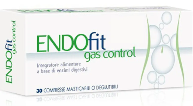 Endofit Gas Control 30 Compresse - Sollievo dal Gonfiore