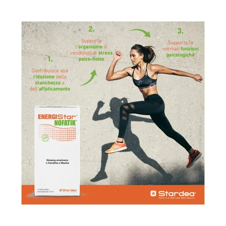 Energistar Nofatik integratore alimentare 14 Stickpack
