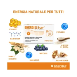 Energistar stanchezza e fatica 10 flaconcini monodose