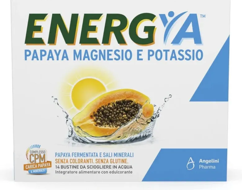 Energya Papaya Magnesio/Potassio 14 Buste