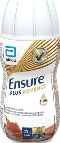 Ensure Plus Advance Cioccolato 4X220ml - Nutrizione Completa