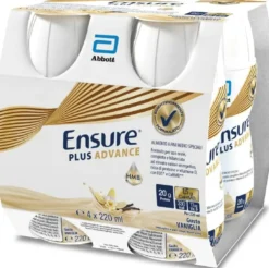 Ensure Plus Advance Vaniglia 4x220ml - Nutrizione Completa