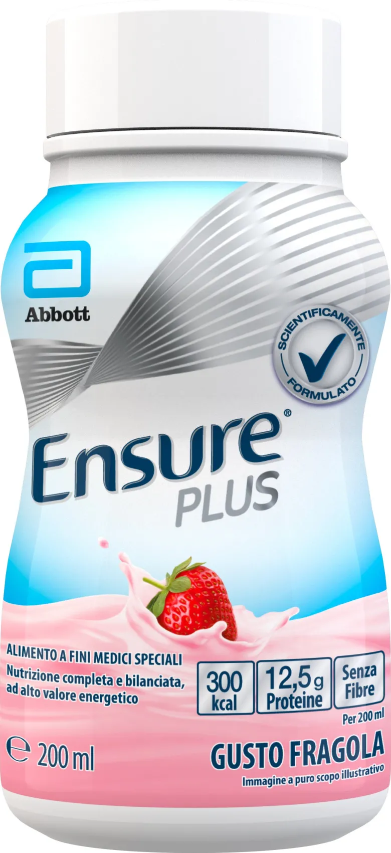 Ensure Plus Drink Fragola 200mlx4 pezzi