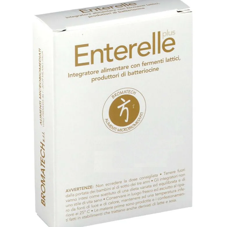 Enterelle Plus 24 Bustine - Integratore Probiotico Naturale
