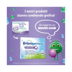 Enterogermina Gonfiore Probiotici Enzimi Digestivi Fermenti Lattici Adulti Contro Gonfiore Addominale 10 Bustine