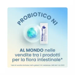 Enterogermina 6 Miliardi Fermenti Lattici Probiotici per Disturbi Intestinali 9 Bustine