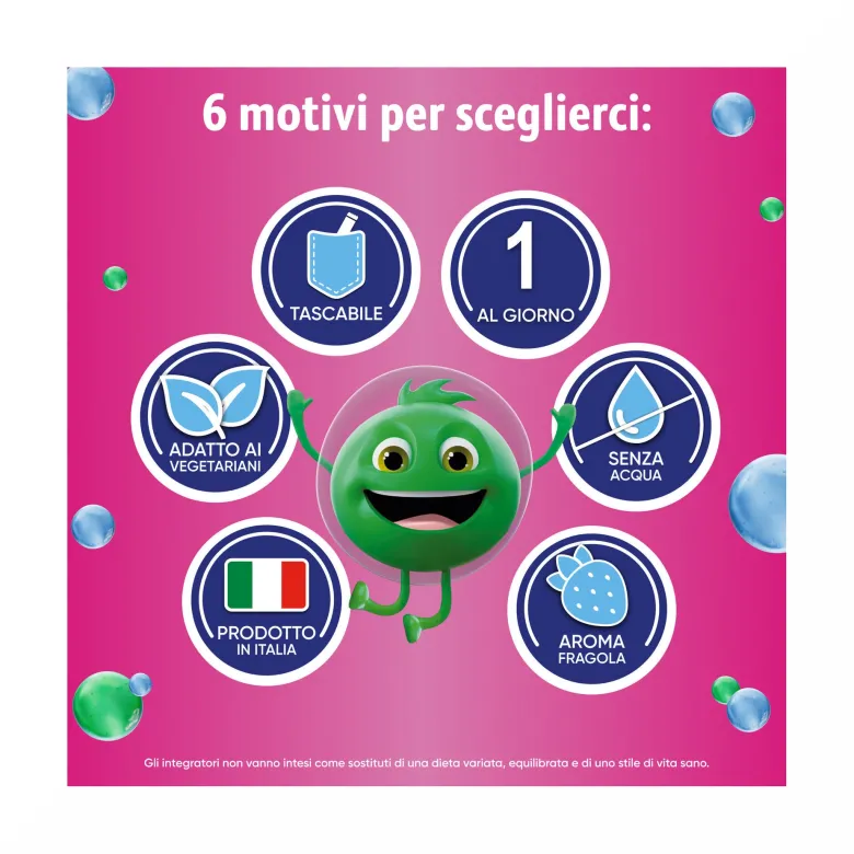 Enterogermina Viaggi Regolarità Intestinale Probiotici Vitamina A B12 B6 B9 e Vitamina D 12 Bustine