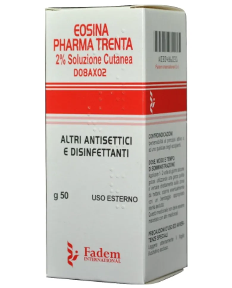 Eosina Pharma Trenta 2% soluzione cutanea 50g