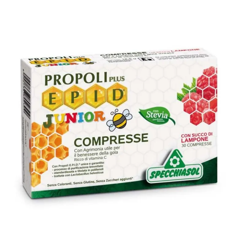 Epid Junior integratore gola e vie respiratorie 30 Compresse